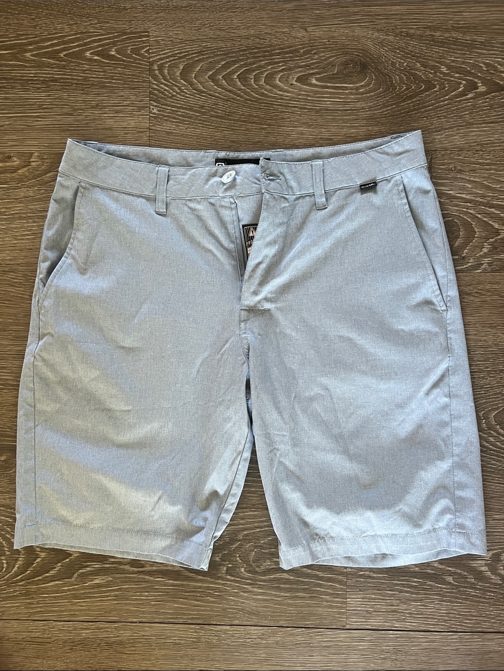 TravisMathew Light Gray Athletic Shorts